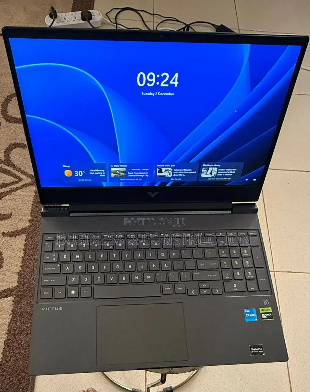 Laptop HP Victus 15 8GB Intel Core i5 SSD 500GB