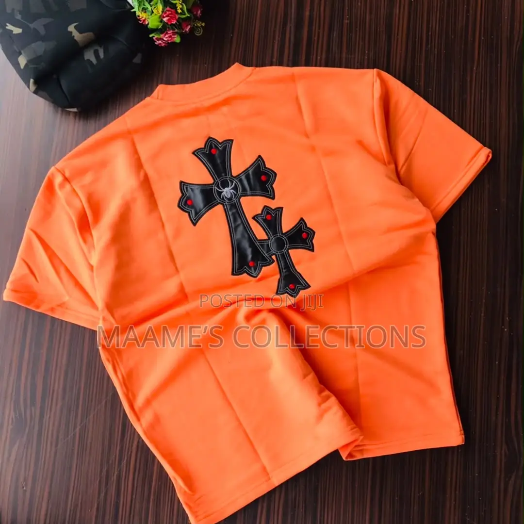 Quality Casual Design Chrome Heart Unisex T Shirts