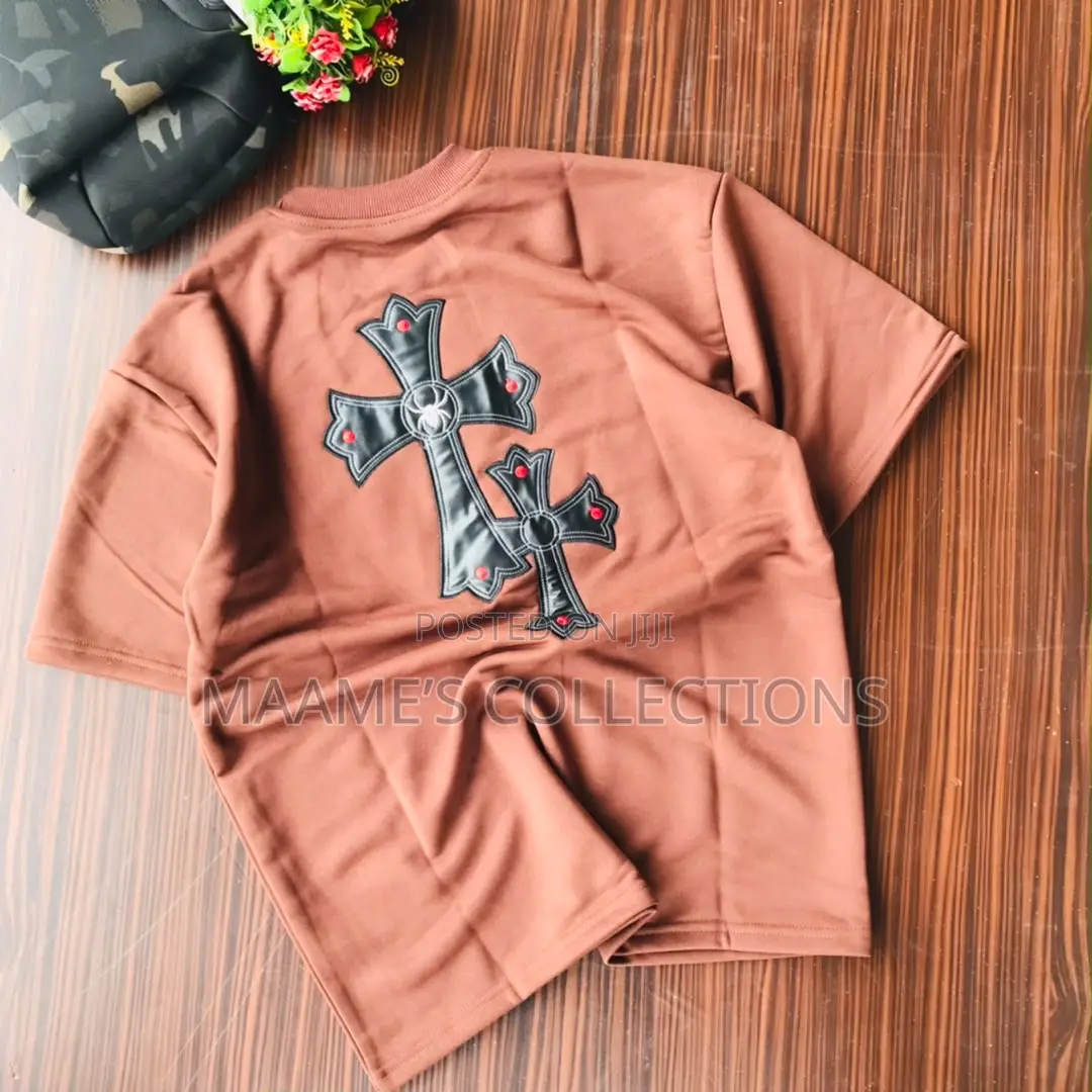 Quality Casual Design Chrome Heart Unisex T Shirts