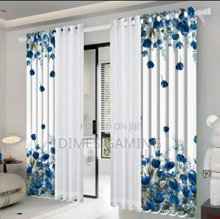 Luxury 2 in 1 Curtains