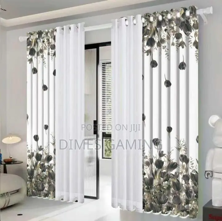 Luxury 2 in 1 Curtains