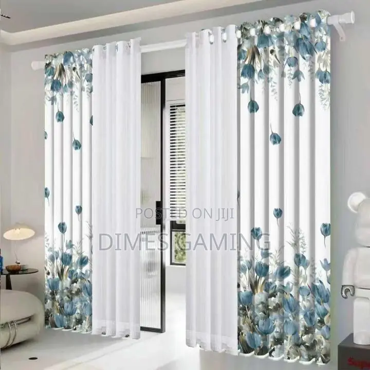 Luxury 2 in 1 Curtains