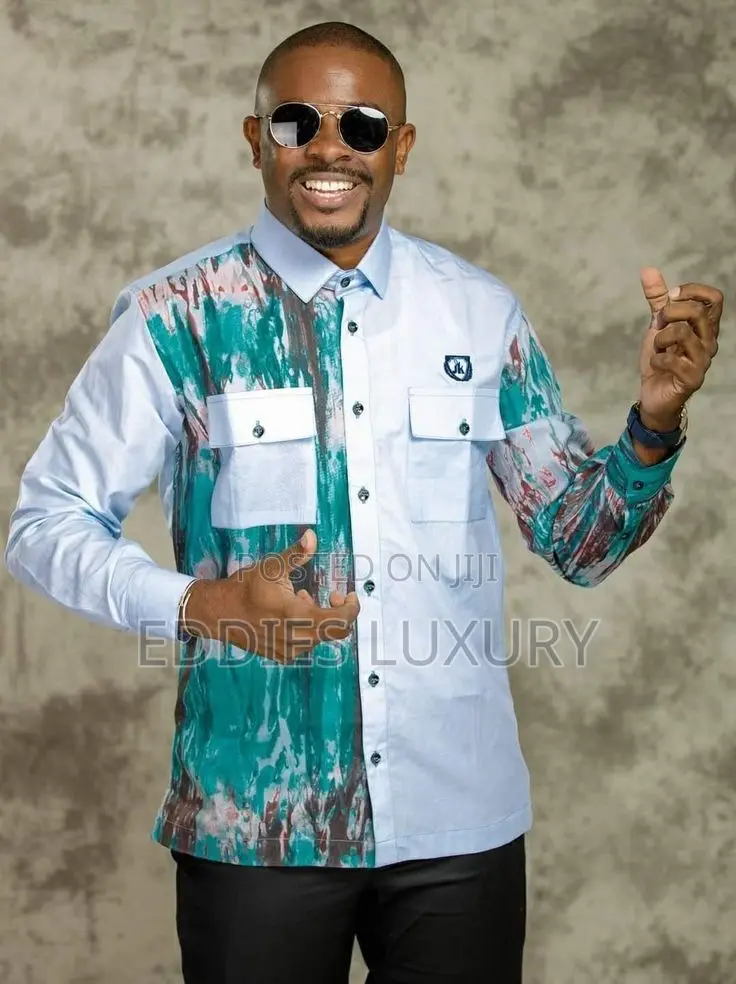 Uncommon African Print Buttons Shirt