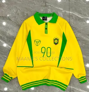 Vescartes Brazil-Themed Knitted Jersey