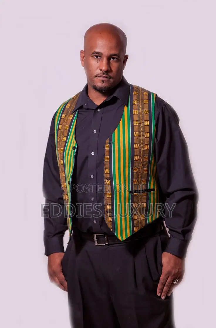 Exquisite Ankara Vest for Men