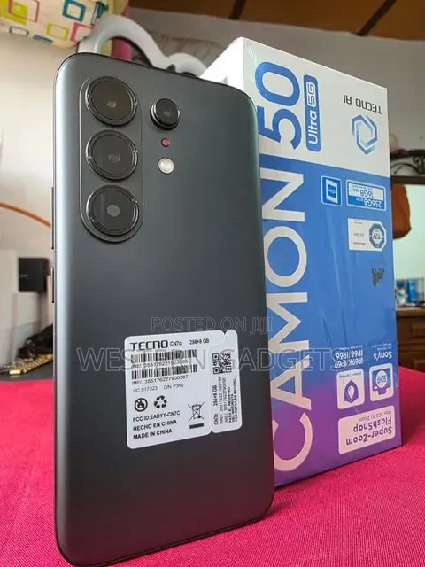 New Tecno Camon 50 Ultra 512 GB Black