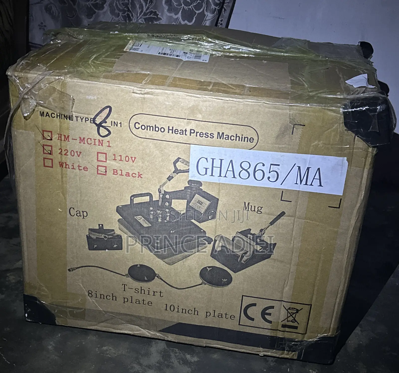 Combo Heat Press Machine 8 in 1