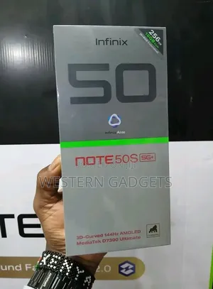 New Infinix Note 50s 256 GB Black