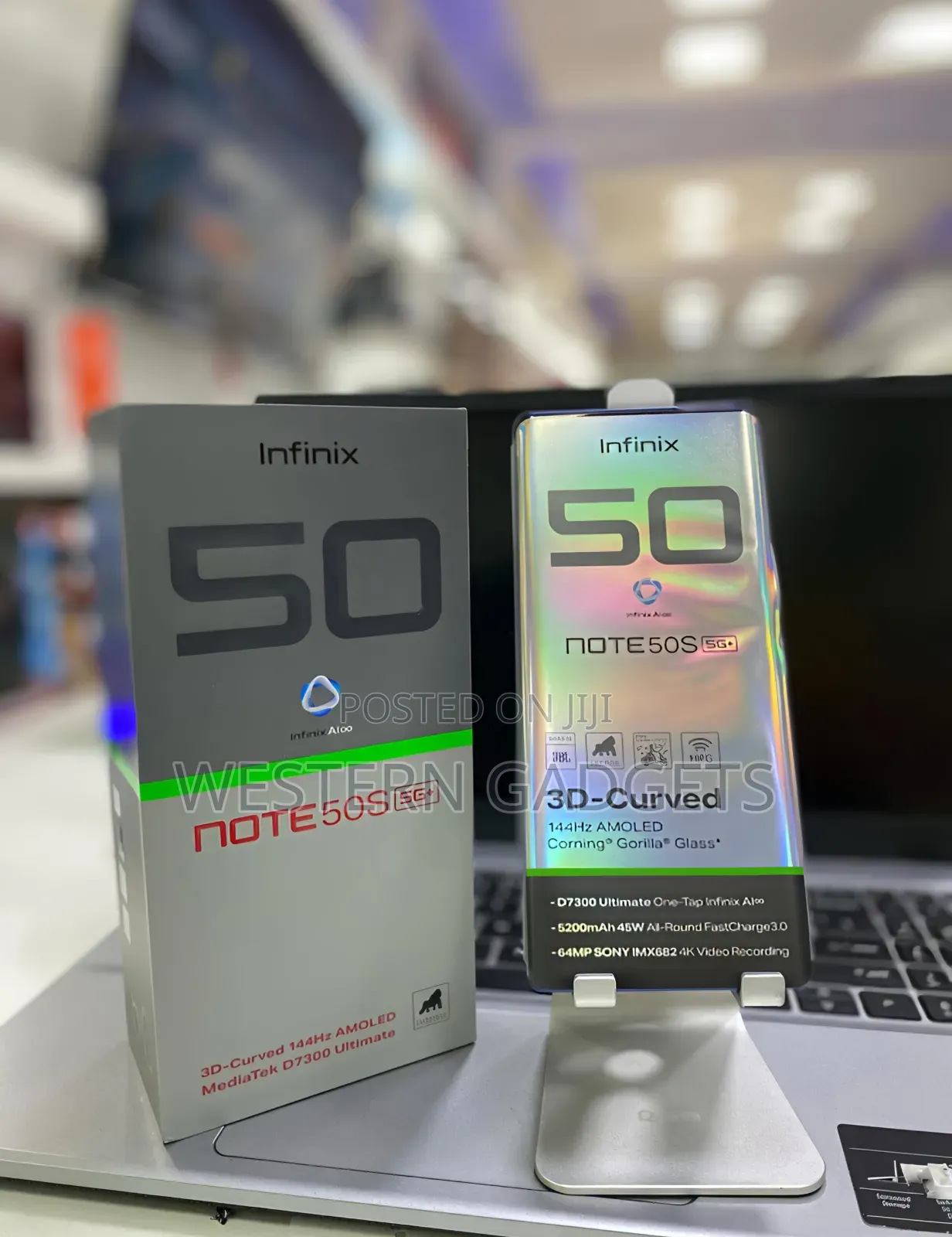 New Infinix Note 50s 256 GB Blue