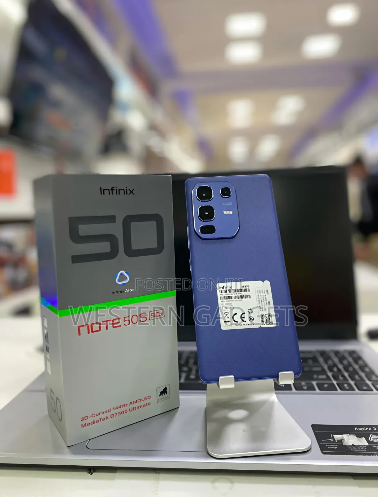New Infinix Note 50s 256 GB Blue