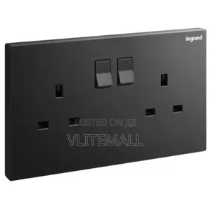 Legrand Double Black Socket