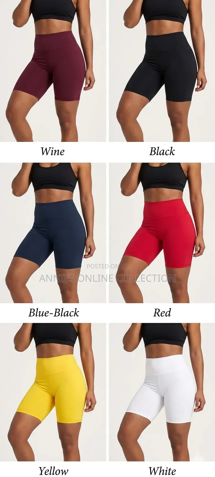 Thick Cotton Biker Shorts
