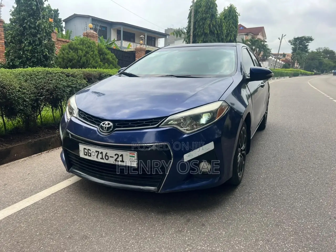 Toyota Corolla S 4dr Sedan (1.8L 4cyl CVT) 2016 Blue