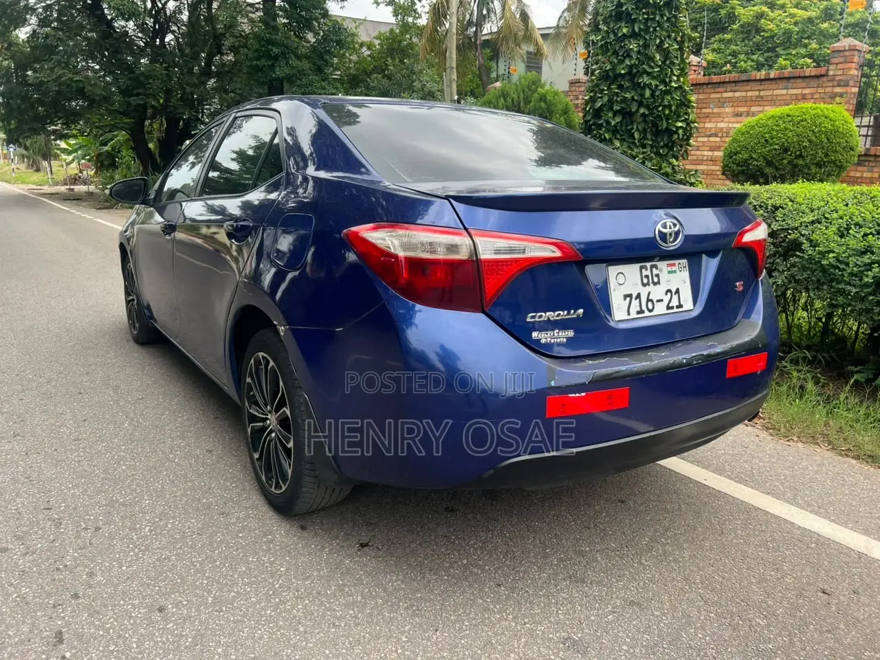 Toyota Corolla S 4dr Sedan (1.8L 4cyl CVT) 2016 Blue