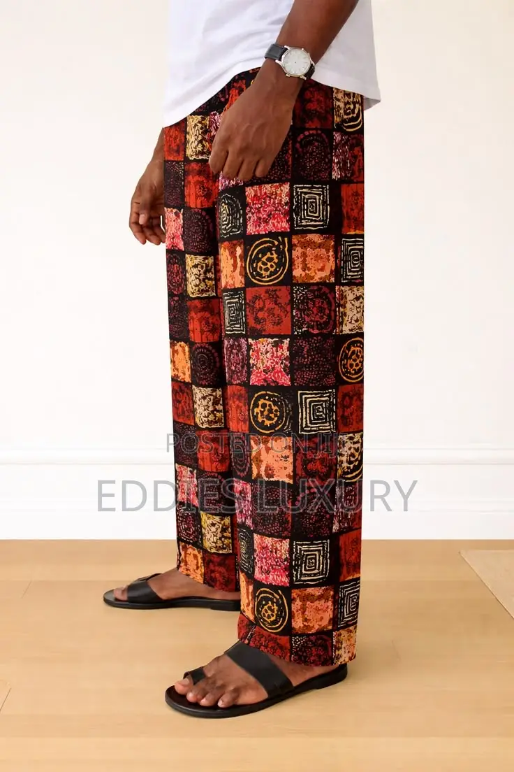 Exceptional African Print Cargo Pants