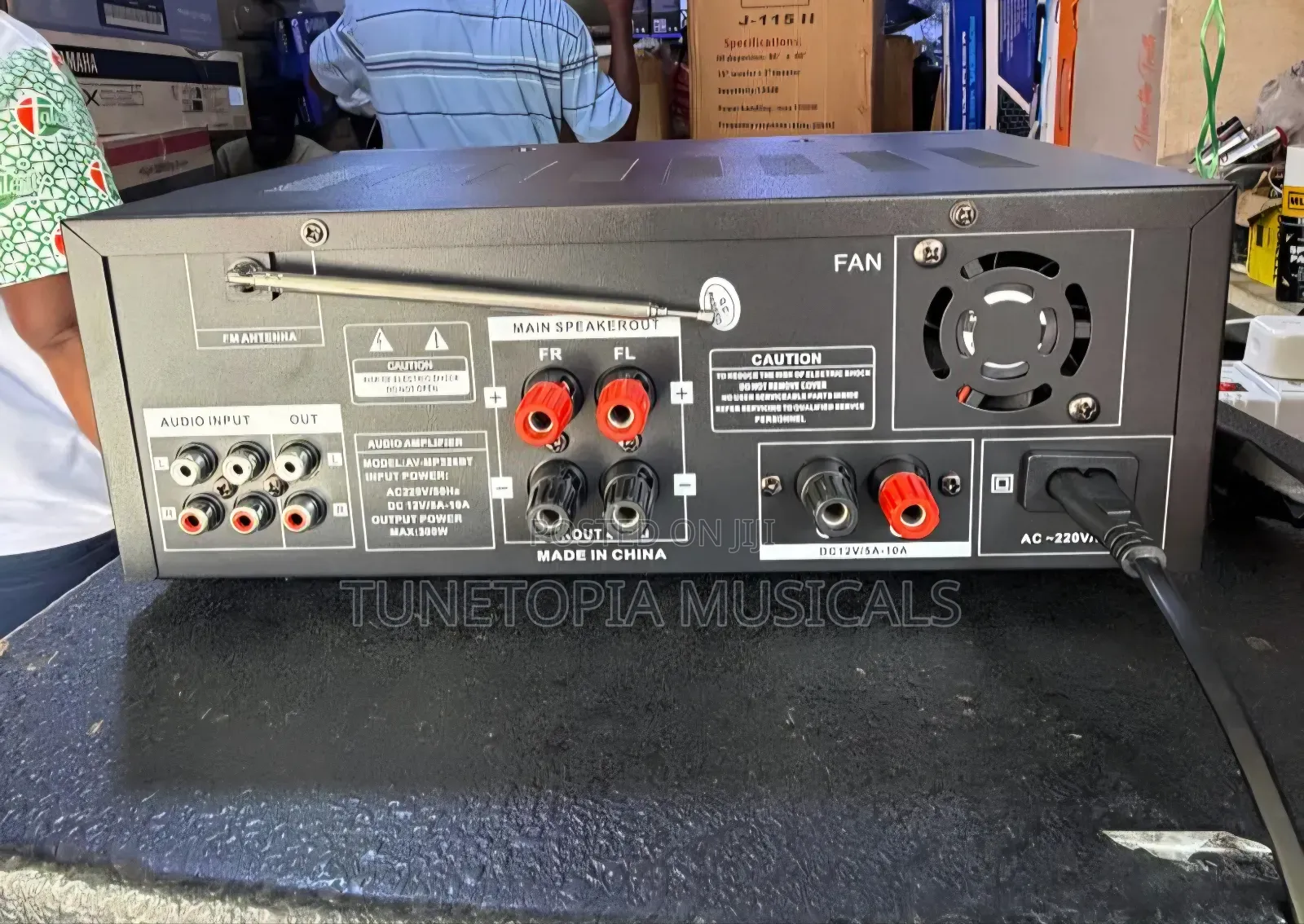 Teli Av-Mp326bt Profesional Digital Echo Mixer Karaoke Power Amplifier