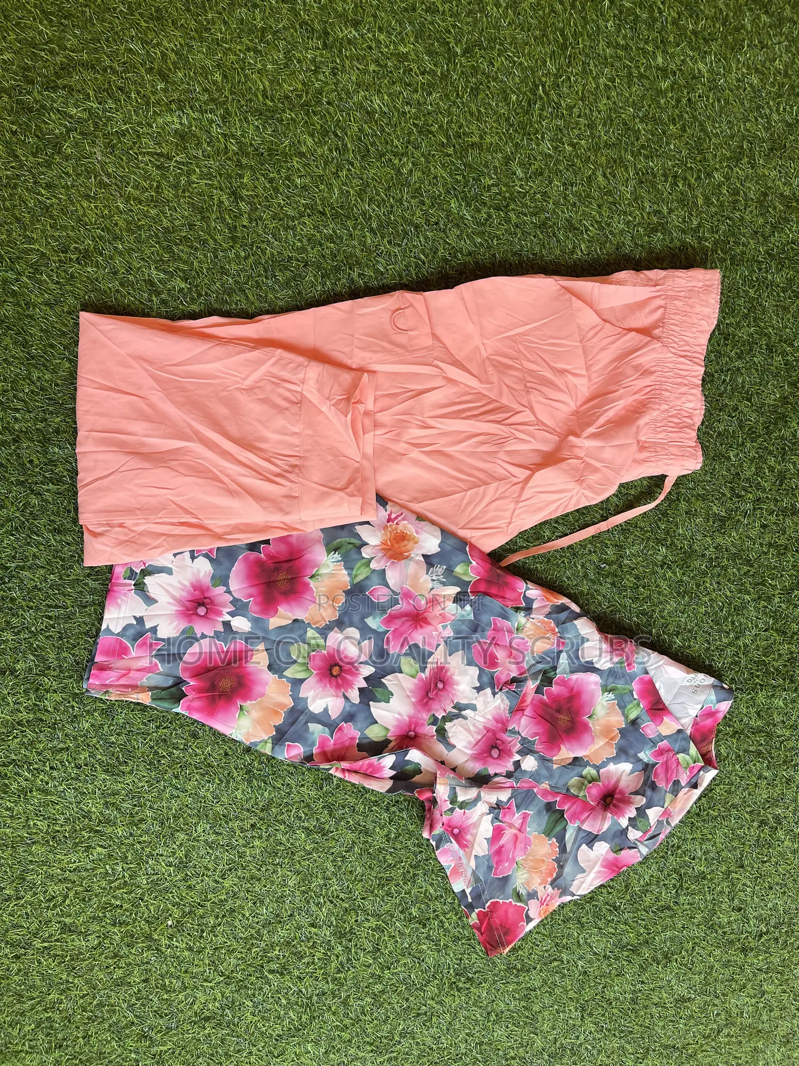 Scrub Uniform ( Silk Top and Down)