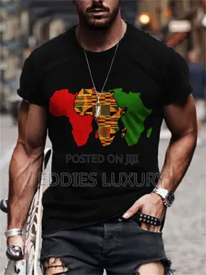 Outstanding African Print T-Shirt for Men