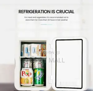 Compact 8l Mini Fridge – Perfect for Beverages Essentials