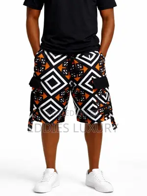 Exclusive Ankara Shorts for Men