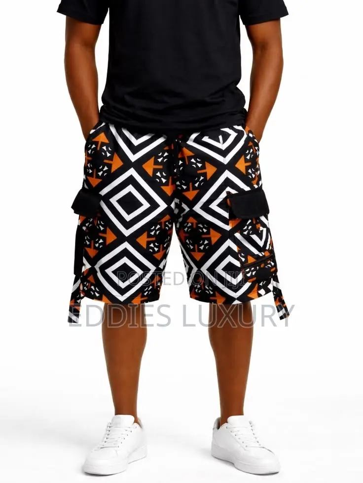 Exclusive Ankara Shorts for Men