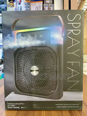 Introducing the New 3 in 1 Rechargeable Fan With Humidifier
