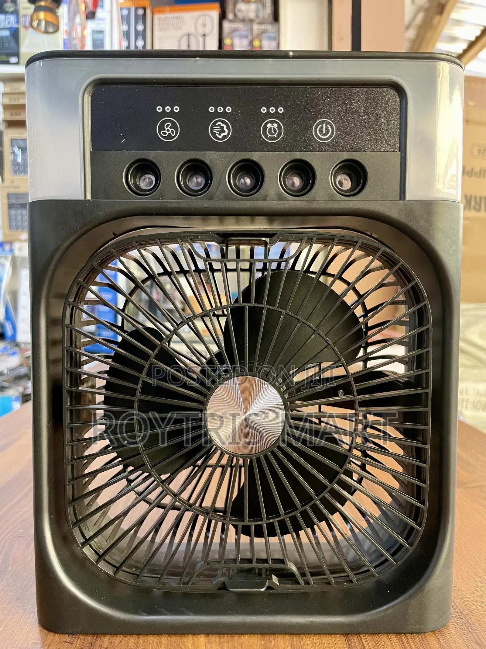 Introducing the New 3 in 1 Rechargeable Fan With Humidifier