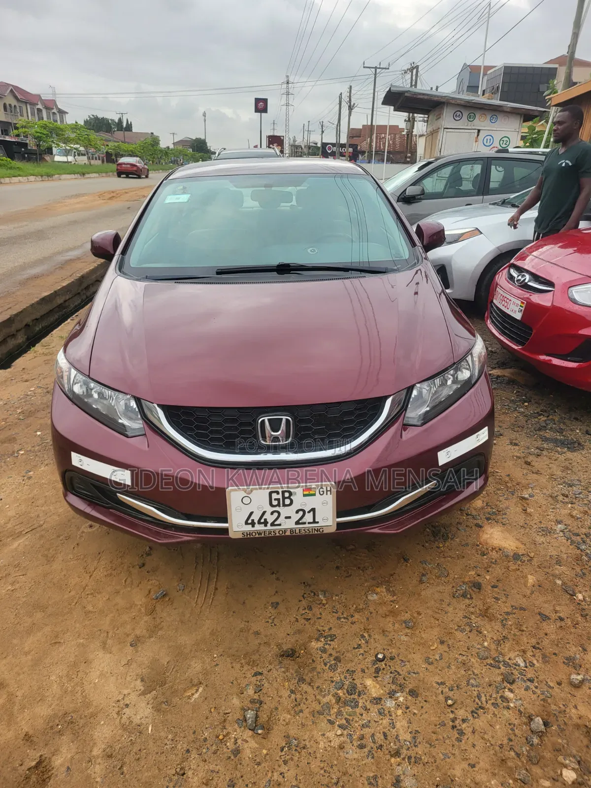 Honda Civic 2013 Red
