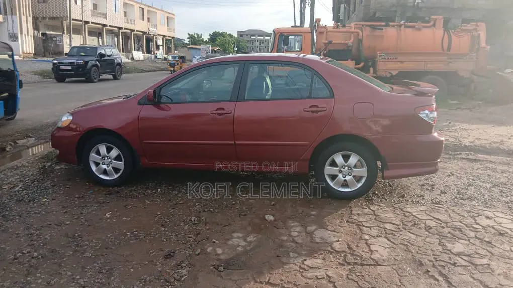Toyota Corolla 2008 Red