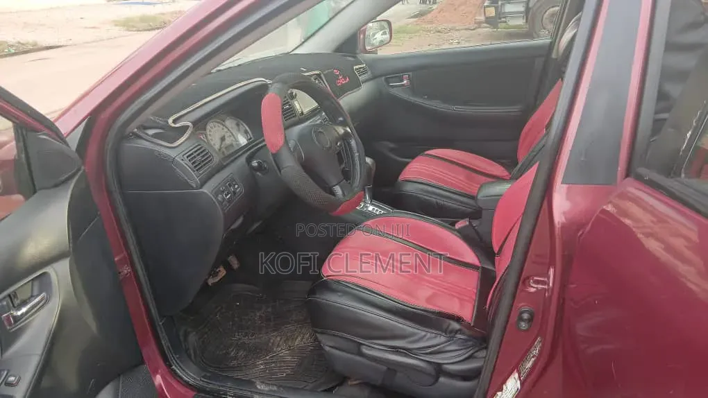 Toyota Corolla 2008 Red