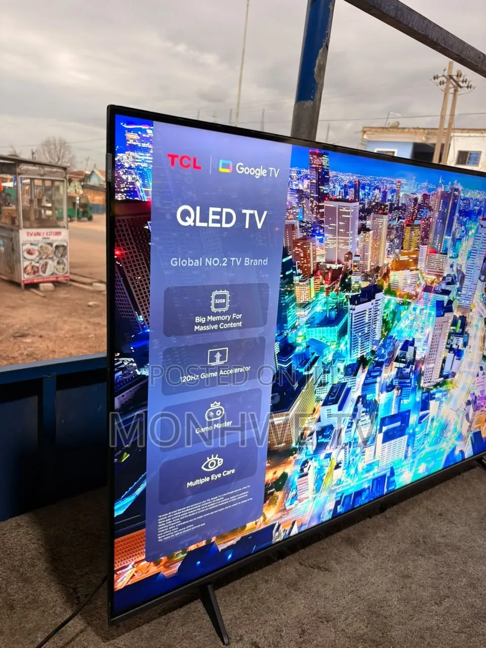European Grade a TCL Qled Pro 55 Inchies Powerful Modern