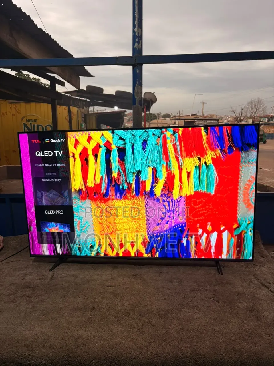 European Grade a TCL Qled Pro 55 Inchies Powerful Modern