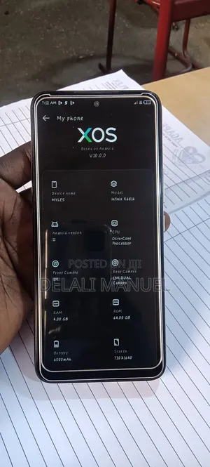 Infinix Hot 12 play 64 GB Gold