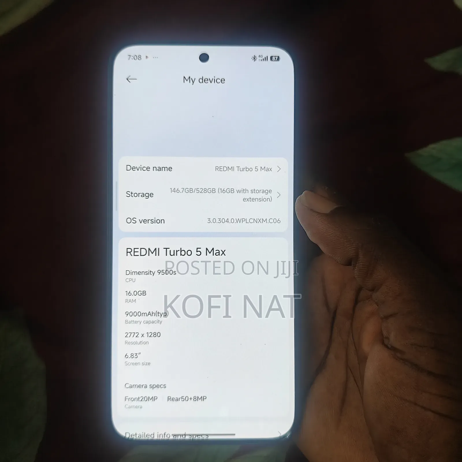 New Xiaomi Poco X8 Pro Max 512 GB Black