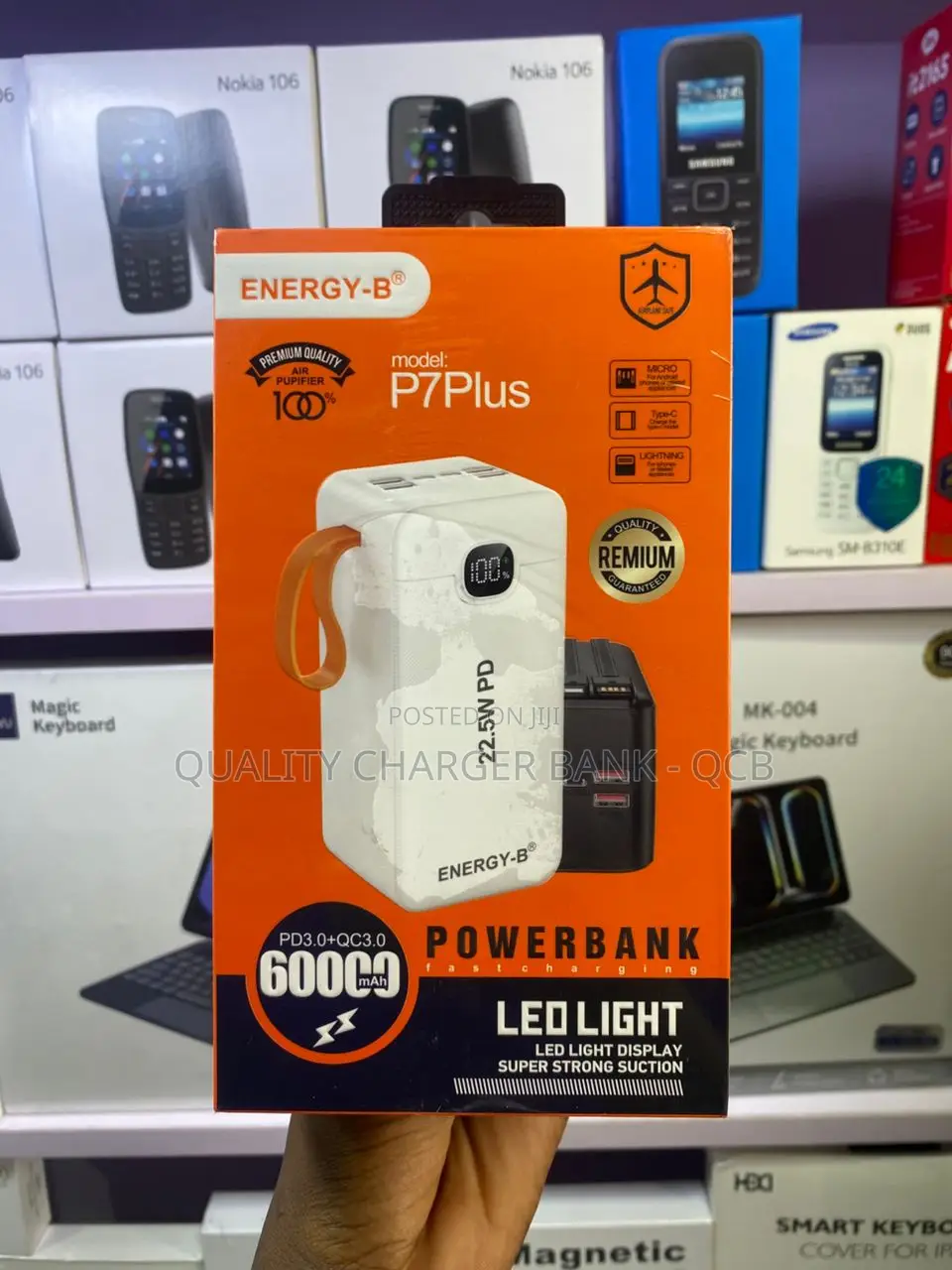 60,000mah Energy-b P7 Plus Power Bank –