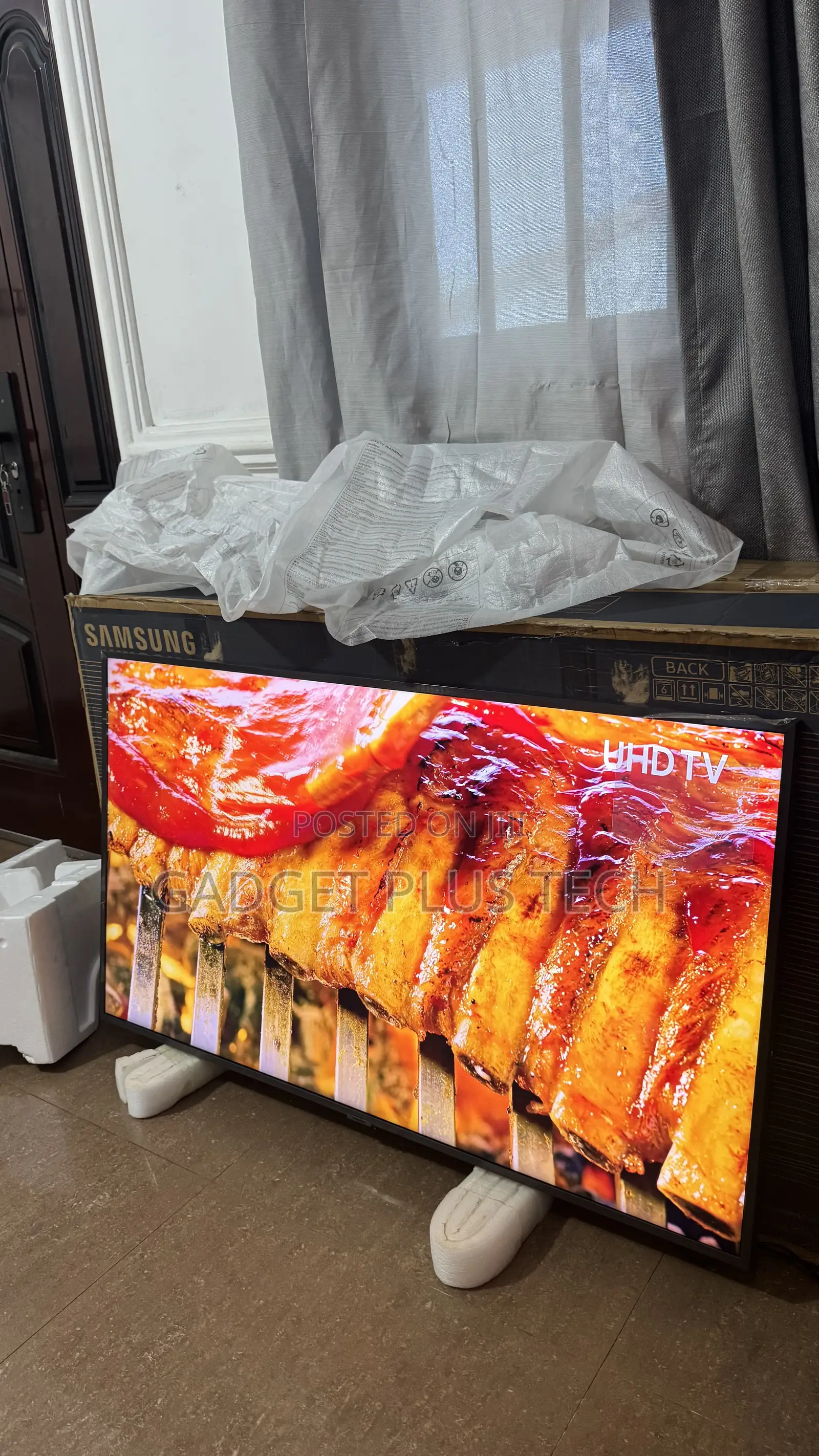 Brand New 50” Samsung Uhd Smart Tv