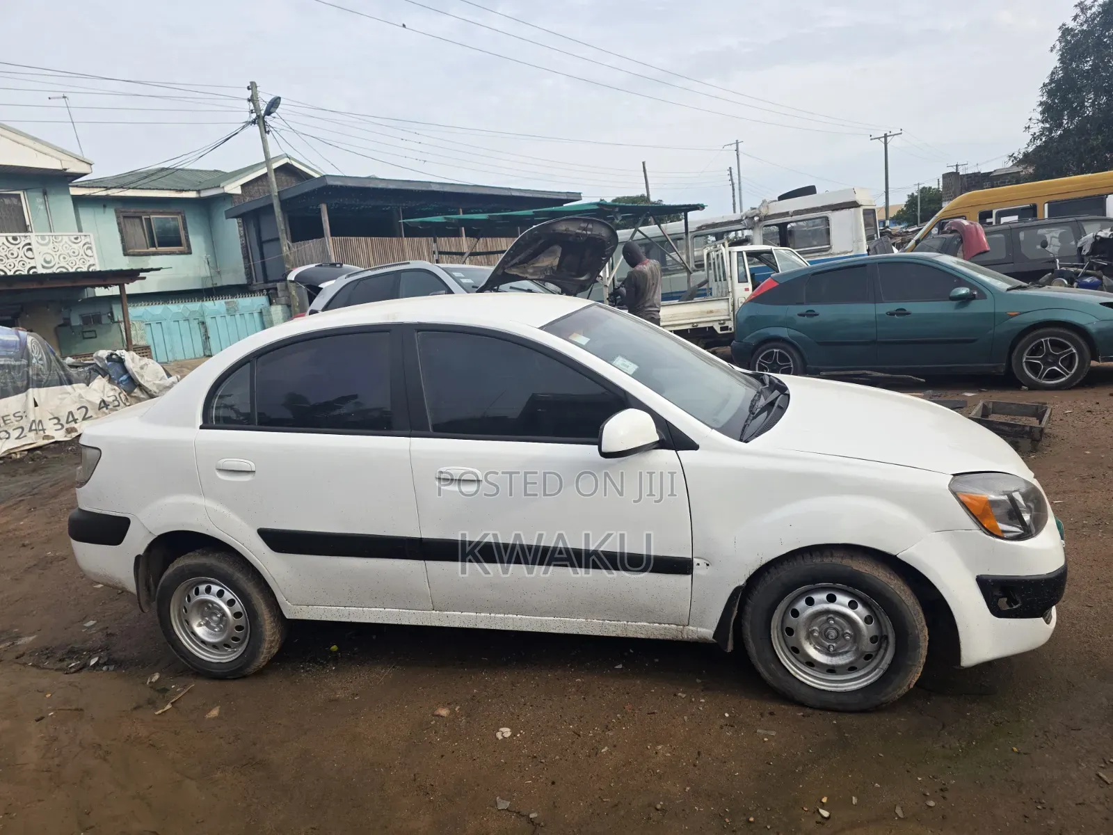 Kia Rio 2012 White