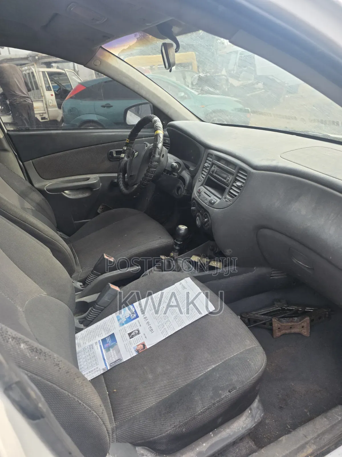 Kia Rio 2012 White
