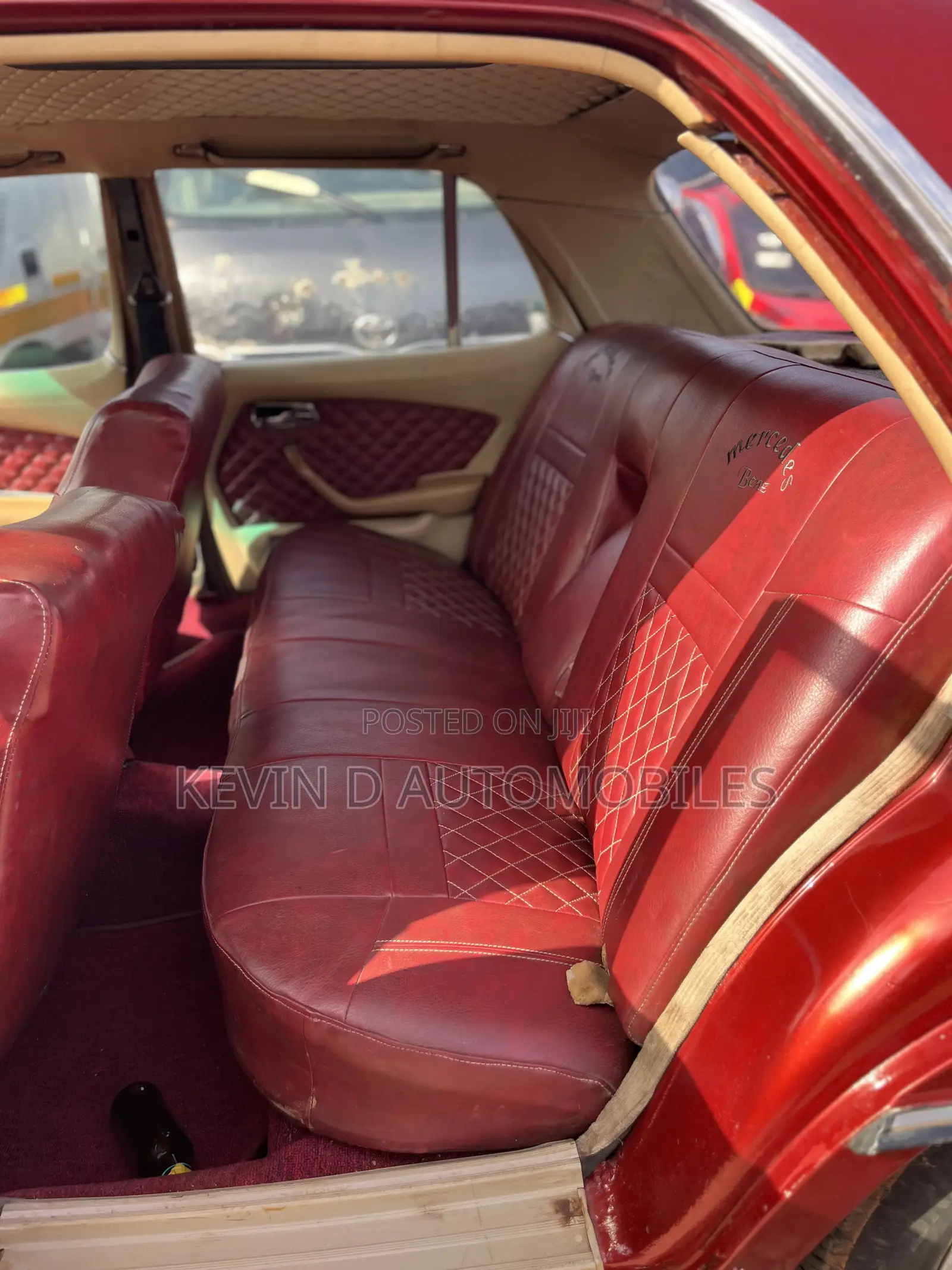 Mercedes-Benz S-Class 1989 Red