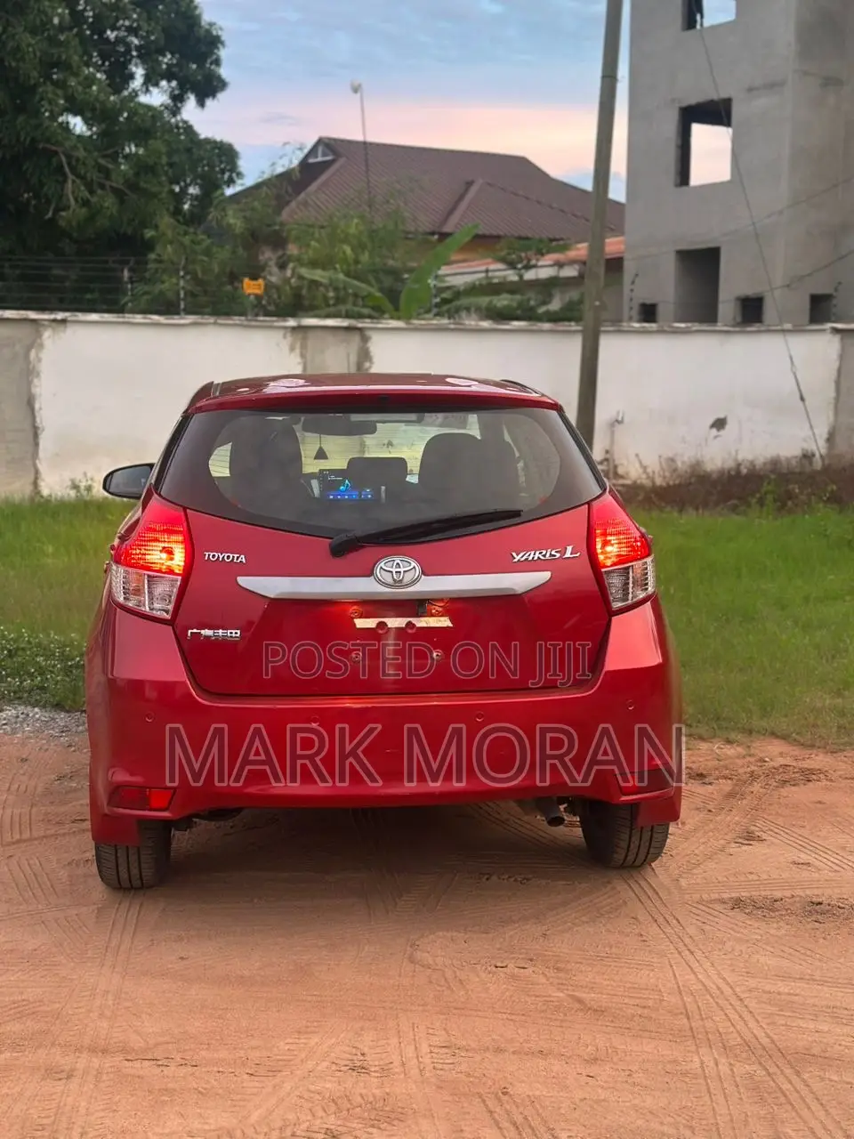 Toyota Yaris 2015 Red