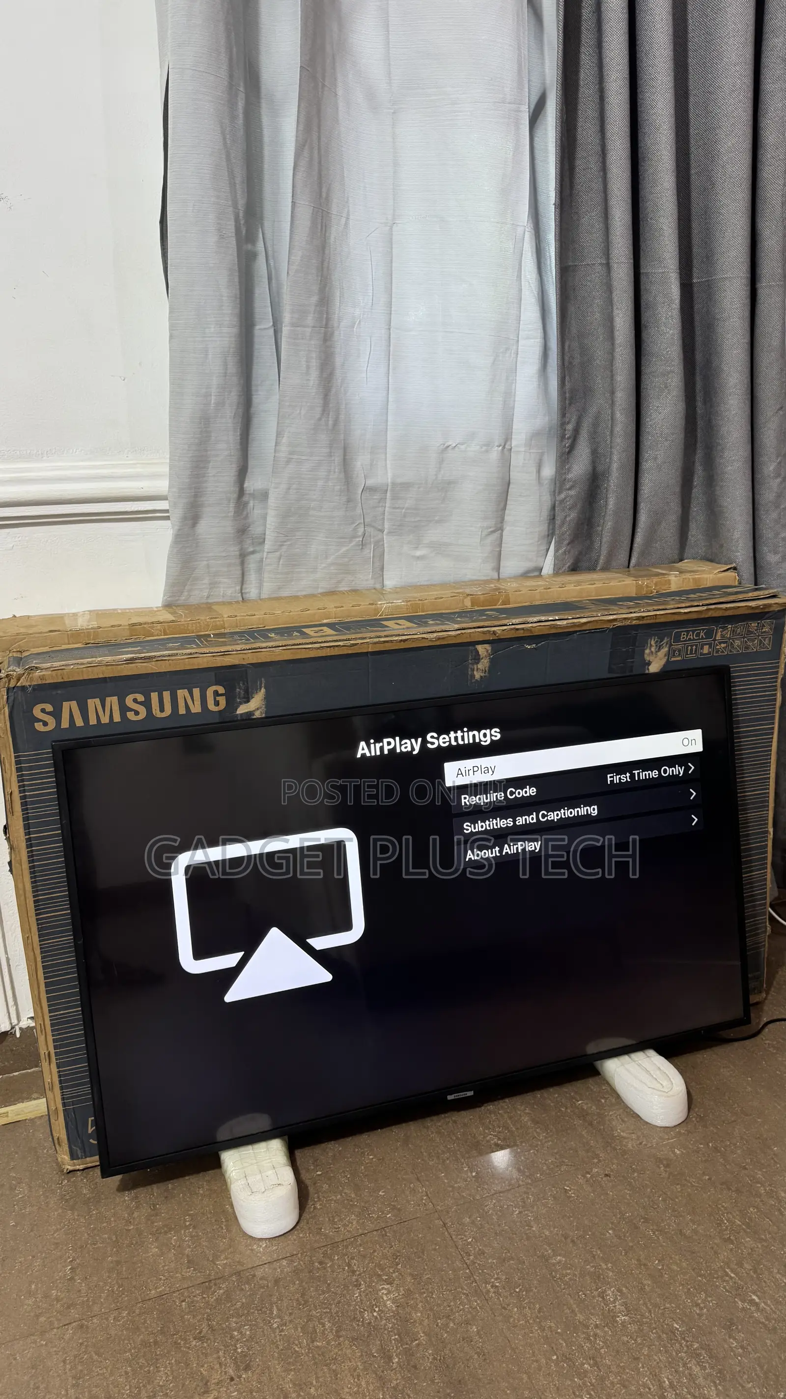 Home Used 50” Samsung Uhd Smart Tv