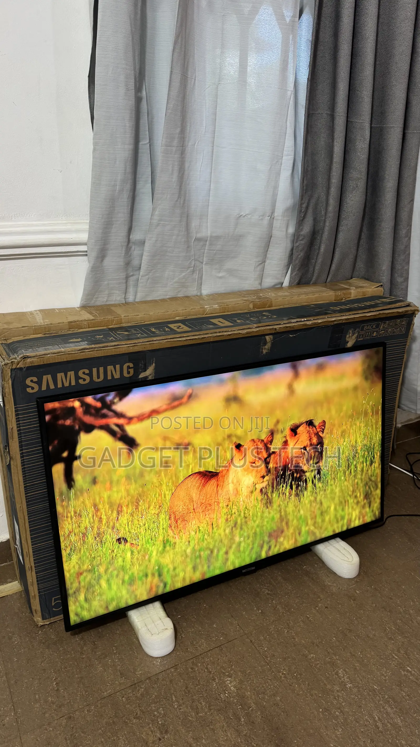 Home Used 50” Samsung Uhd Smart Tv