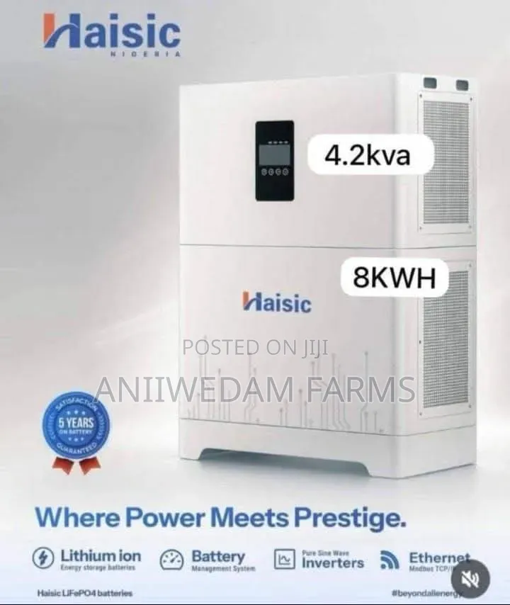 Haisic 4.2kva 8kwh All in One