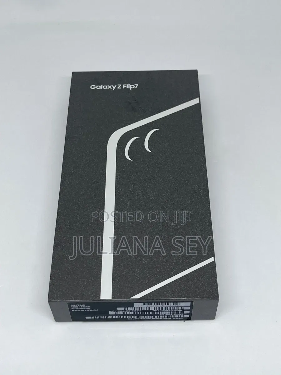 New Samsung Galaxy Z Flip7 256 GB Black