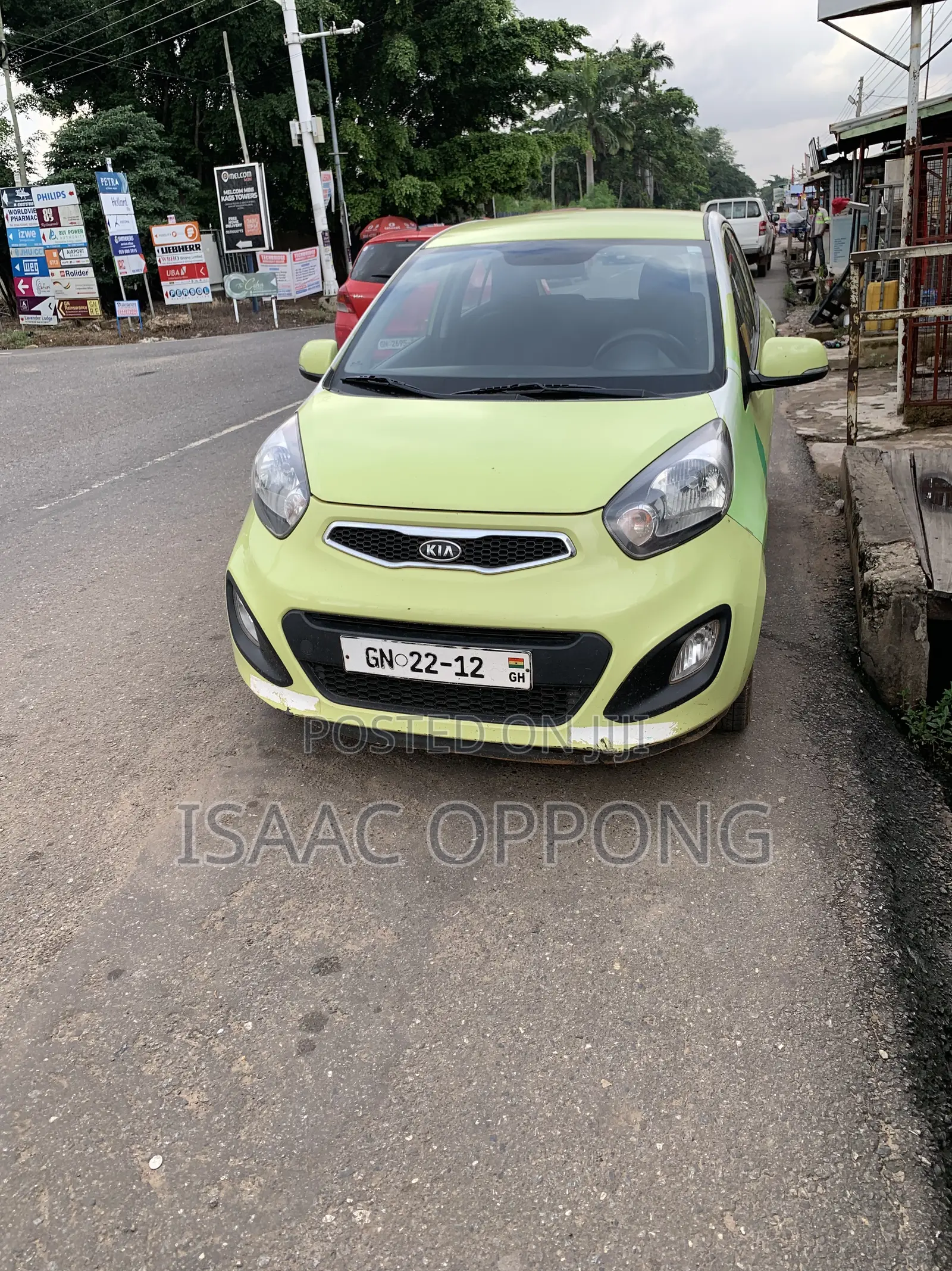 Kia Picanto 2012 Green