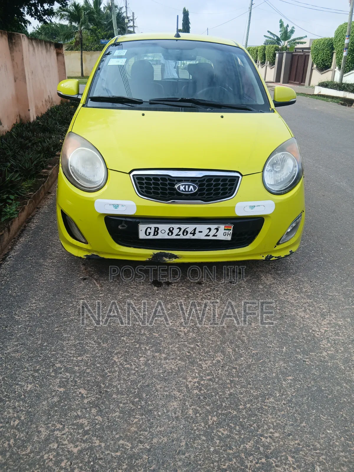 Kia Morning 2011 Yellow