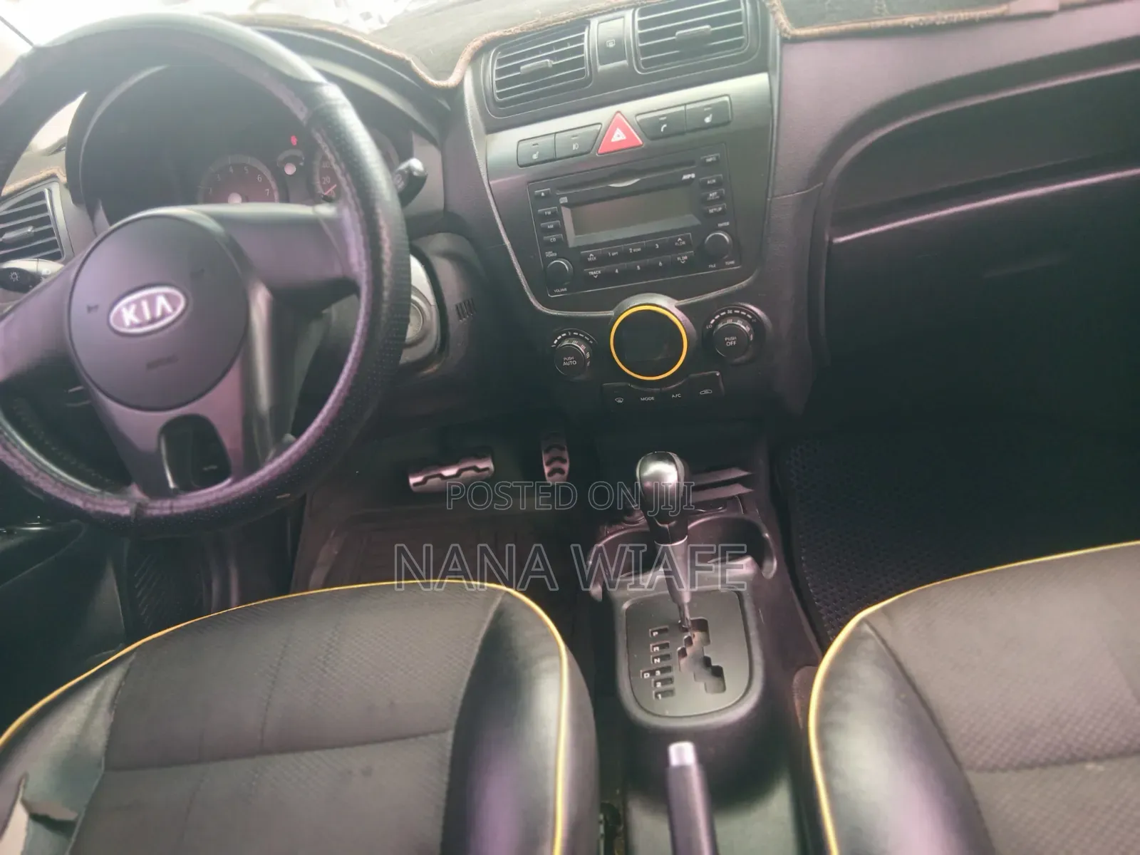 Kia Morning 2011 Yellow