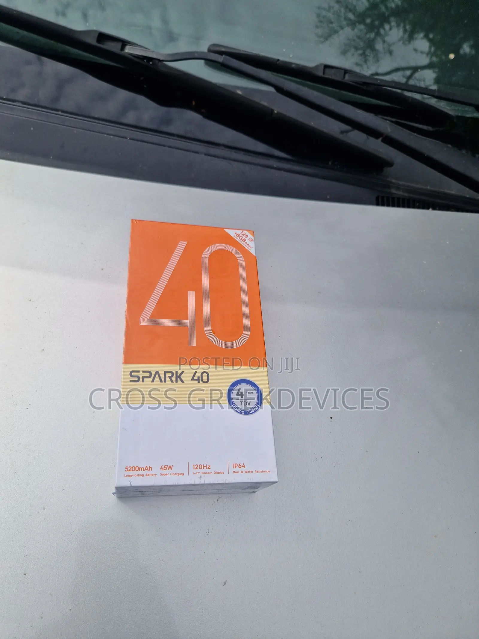 New Tecno Spark 40 256 GB Black
