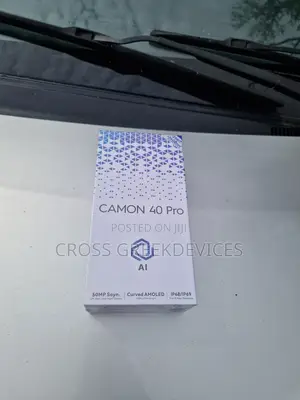 New Tecno Camon 40 Pro 5G 256 GB Black