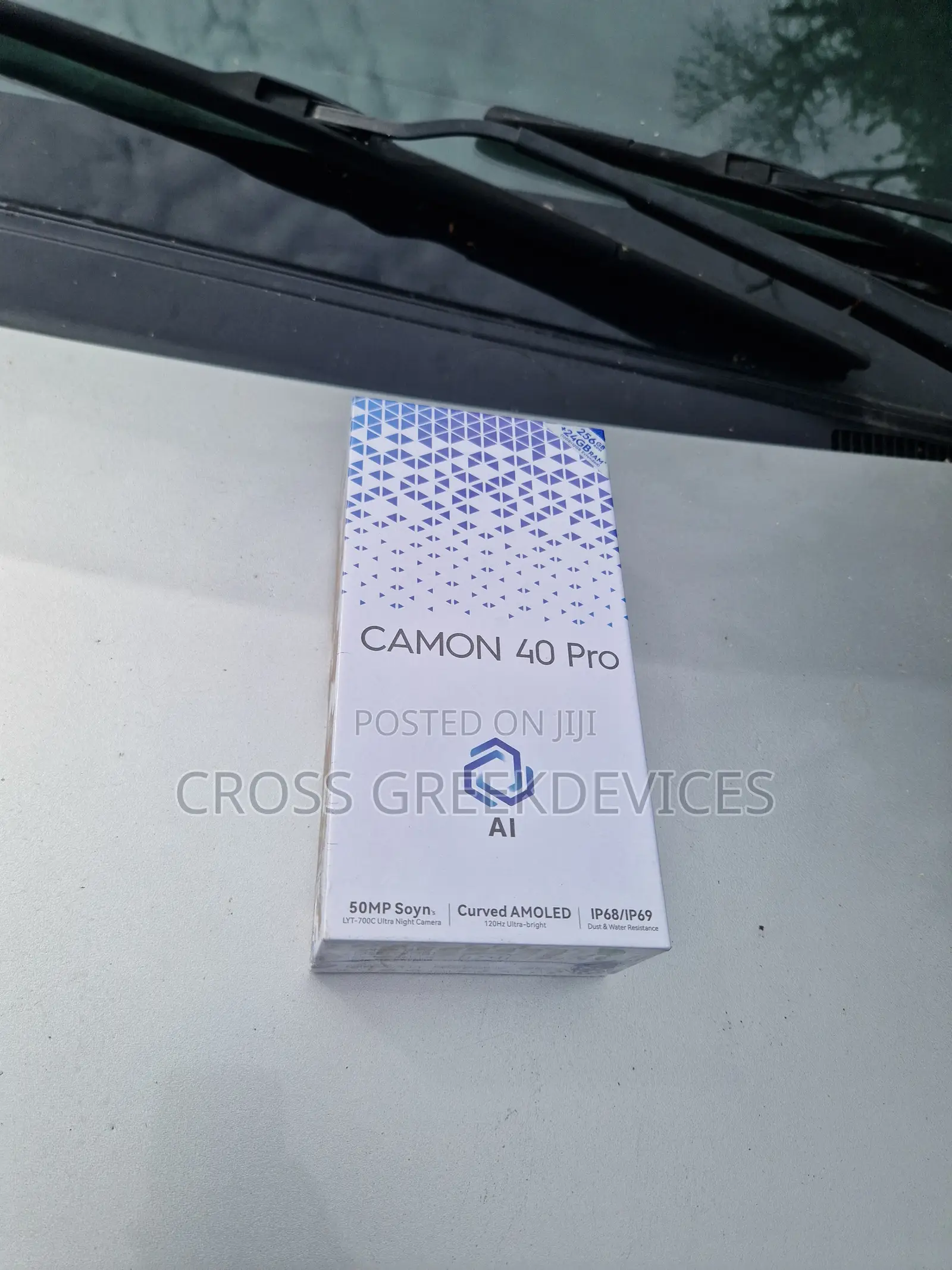 New Tecno Camon 40 Pro 5G 256 GB Black